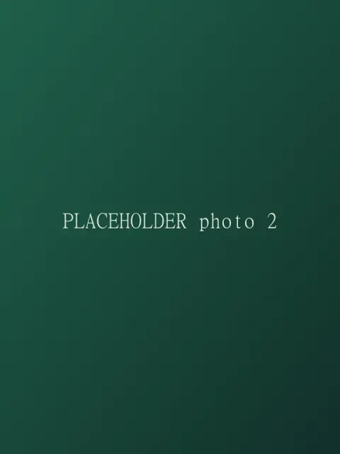 PLACEHOLDER A green gradient standing in for a portrait-shaped photo